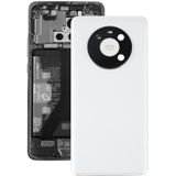 Original Battery Back Cover with Camera Lens Cover for Huawei Mate 40(White)