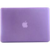 Frosted Hard Plastic Protection Case for Macbook Pro 13.3 inch(Purple)