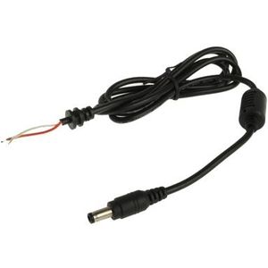 4.0 x 1.7mm DC Male Power Cable for Laptop Adapter  Length: 1.2m