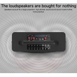 M10 Subwoofer Bluetooth Speaker  Support Cancellation of Original Sound & Independent Reverberation Adjustment & Wired / Wireless Microphone Amplification & FM & Recording & Remote Control & 3.5mm AUX (Colour)