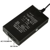 100W Universal Laptop AC / DC Adapter  Convenient Exchange Voltage  with USB 5V Port