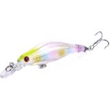 HENGJIA MI107 8cm/6g Simulation Hard Baits Fishing Lures Tackle Baits Fit Saltwater and Freshwater (2#)
