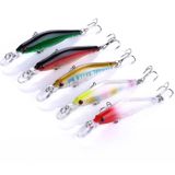 HENGJIA MI107 8cm/6g Simulation Hard Baits Fishing Lures Tackle Baits Fit Saltwater and Freshwater (2#)