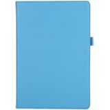 For Lenovo Tab 4 10 Plus (TB-X704) / Tab 4 10 (TB-X304) Litchi Texture Solid Color Horizontal Flip Leather Case with Holder & Pen Slot(Sky Blue)