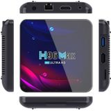 H96 Max V11 4K Smart TV BOX Android 11.0 Media Player wtih Remote Control  RK3318 Quad-Core 64bit Cortex-A53  RAM: 4GB  ROM: 32GB  Support Dual Band WiFi  Bluetooth  Ethernet  UK Plug