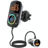 BC71 Car FM Transmitter Hands-free TF Card MP3 Music Player Electronic Car Accessories