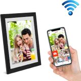 G100 10.1 inch LCD Screen WIFI Cloud Album Digital Photo Frame Electronic Photo Album with Touch Rotating Screen & Video Push (EU Plug)