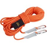 XINDA XD-S9817 Outdoor Rock Climbing Hiking Accessories High Strength Auxiliary Cord Safety Rope  Diameter: 9.5mm  Length: 40m  Color Random Delivery