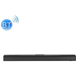 D01 20W Bar Shape Wireless Home Theater Bluetooth Speaker Soundbar  Support TF Card / U Disk / AUX(Black)