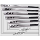 Aluminium Alloy Baseball Bat Of The Bit Softball Bats  Size:34 inch(85-86cm)(White)