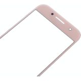 10 PCS Front Screen Outer Glass Lens for Samsung Galaxy A7 (2017) / A720(Pink)