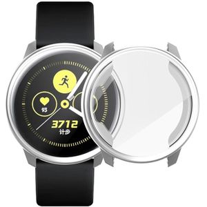 For Samsung Active Watch Full Coverage TPU Protective Case (Silver)
