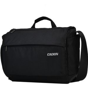 CADeN K12 draagbare camera tas geval schouder messengertas met statief houder voor Nikon  Canon  Sony  DSLR/SLR camera's