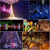30m Waterproof IP44 String Decoration Light  For Christmas Party  300 LED  Warm White Light  with 8 Functions Controller  220-240V  EU Plug