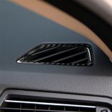 Carbon Fiber Car Instrument Air Outlet Decorative Sticker for BMW 5 Series F07 5GT 535i 2010-2016