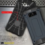 For Galaxy S8 Rugged Armor TPU + PC Combination Case(navy)