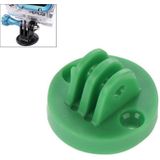 GP267 Camcorder Mount Adapter to Tripod Stand for GoPro  NEW HERO /HERO6  / 5 /5 Session /4 /3+ /3 /2 /1(Green)