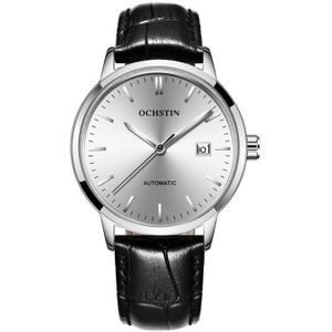 OCHSTIN 62025C Master Series Date mechanisch herenhorloge (zilver-zwart)