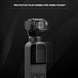 4 PCS Lens Protector + Screen Fiberglass Film for DJI OSMO Pocket Gimbal