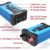 12V to 110V 600W Car Power Inverter