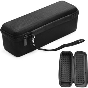 2 PCS Portable Shockproof Bluetooth Speaker Protective Bag Storage Box for Sony SRS-HG1/HG2/HG10(Black)