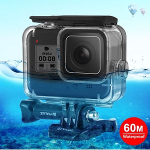 PULUZ 60m Underwater Depth Diving Case Waterproof Camera Housing for GoPro HERO8 Black