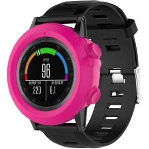 Smart Watch Silicone Protective Case for Garmin Fenix 3(Rose Red)
