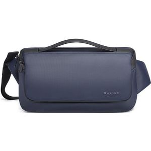 BANGE BG-77202 Men Fashion Chest Bag Waterproof Portable Storage Messenger Bag(Blue)