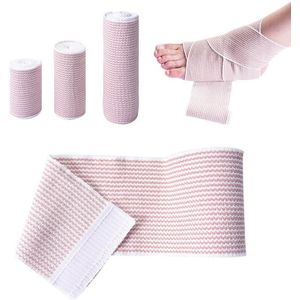 Repetitive Self-Adhesive Compression Exercise Protective Vein Bandage And Fixed High-Elastic Bandage  Specification: After Stretching 4.5M(10cm)