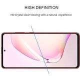 For Galaxy Note 10 Lite 25 PCS Full Glue Full Cover Screen Protector Tempered Glass Film