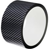 Universal Car Carbon Fiber Door Anti-collision Strip Protection Guards Trims Stickers Tape  Size:5cm x 5m