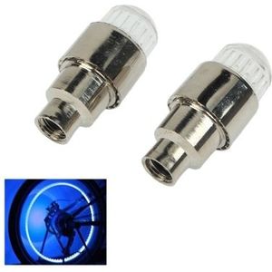 2 pcs Motion Activated LED Tire Colorful Lights for Bikes and Cars Valve Cap