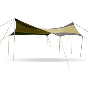 Hewolf Z1646 Outdoor Camping Sun-proof Large Sky Curtain Rainproof Awning Tent