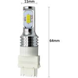 2 PCS DC 12-24V T25(3156) 72W 700LM 3000K Car Turn Backup LED Bulbs Reversing Lights  Light Color: Yellow