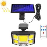 TG-TY085 Solar Outdoor Human Body Induction Wall Light Household Garden Waterproof Street Light wIth Remote Control  Spec: 168 COB Separated