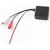 Universal Car Wireless Bluetooth Module 2RCA Lotus Male AUX Audio Adapter Cable