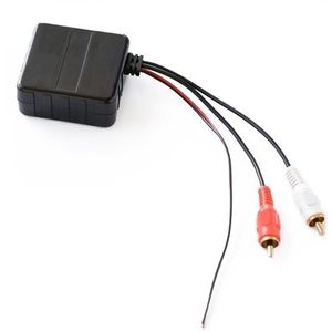 Universal Car Wireless Bluetooth Module 2RCA Lotus Male AUX Audio Adapter Cable