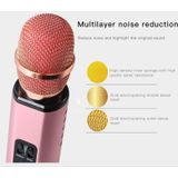 K6 Portable Inner Magnetic Dual Speaker Bluetooth Phone Computer Microphone(Gold)