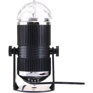 3W Mini Rotating Magic Ball LED Stage Light  US/EU Plug