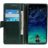 For Samsung Galaxy A82 5G Peas Crazy Horse Texture Horizontal Flip Leather Case with Holder & Card Slots & Wallet(Green)