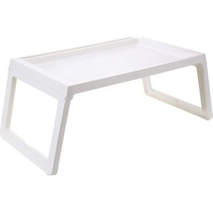 Portable Laptop Desk Student Dormitory Lazy Study Folding Table(White)