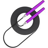 3m Jump Rope Fitness Physical Training Sports Bearing Skipping Rope(Purple Red)