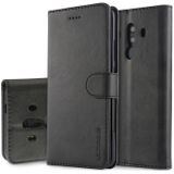 For Huawei Mate 10 Pro LC.IMEEKE Calf Texture Horizontal Flip Leather Case  with Holder & Card Slots & Wallet(Black)