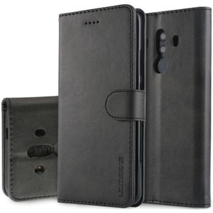 For Huawei Mate 10 Pro LC.IMEEKE Calf Texture Horizontal Flip Leather Case  with Holder & Card Slots & Wallet(Black)