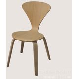 Nordic Style Walnut Office Chair High Bar Table Chair Tea Shop Cafe Lounge Chair