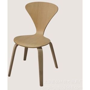 Nordic Style Walnut Office Chair High Bar Table Chair Tea Shop Cafe Lounge Chair