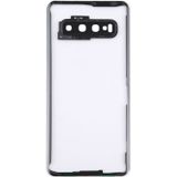 Transparent Battery Back Cover with Camera Lens Cover for Samsung Galaxy S10 G973F/DS G973U G973 SM-G973(Transparent)