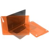 Crystal Hard Protective Case for Macbook Pro Retina 13.3 inch A1425(Orange)