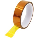 High Temperature Heat Resistant Tape Thermal Insulation Tape Polyimide Adhesive Insulating Adhesive 3D Printing Board Protection Tape(8mm)