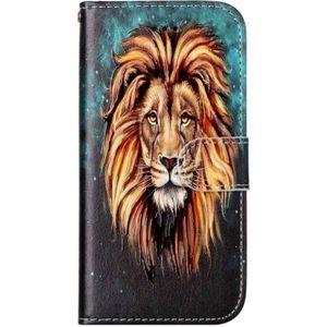 For iPhone 8 & 7 Embossed Lion Pattern Elephant Pattern Horizontal Flip Leather Case with Holder & Card Slots & Wallet & Photo Frame